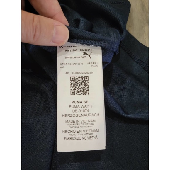 Puma Boy's Essential Golf Polo Navy Blazer Large - Picture 11 of 16